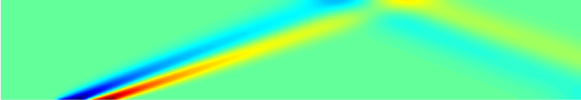 Reflected Shock Wave Interaction Study